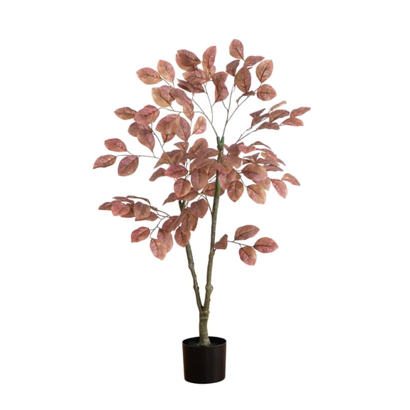 Nearly Natural Potted Dogwood Artificial Tree - 3.5' - Brown