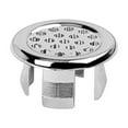 thumbnail image 1 of Wosthever 6 piezas de anillos de cubierta de desbordamiento de fregadero de estilo moderno para oficina en casa, tapas redondas para agujeros de Accesorios de baño Malla, 1 of 6