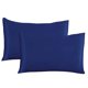 thumbnail image 1 of Funda de almohada de seda, paquete de 2, para el cabello y la piel, doble cara, suave, transpirable, funda de seda lisa, 1 of 4