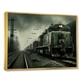 thumbnail image 2 of Designart "A Soothing Journey Through Moody Scenes II" Factories Floater Framed Wall Decor, 2 of 5