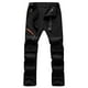 thumbnail image 2 of Pantalones de senderismo con cremallera desmontable para hombre: nailon transpirable, secado rápido, cintura ajustable con cinturón, adecuados para deportes al aire libre, 2 of 3