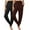 Black + Brown, variant on cFmduc 2 Pack Women's Yoga Joggers High Waisted Workout Cozy Sweatpants Casual Loose Comfy Lounge Pajama Pants with Pockets