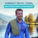 thumbnail image 5 of Toalla Youphoria Outdoors de microfibra para viajes, secado rápido, 5 of 9