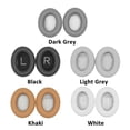thumbnail image 2 of 1 Pair Soft Cover Headphone Accessories Cushions Ear Pads Foam Leather Replacement WHITE, 2 of 8