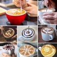 thumbnail image 6 of Stainless Steel Milk Frothing Pitcher Cappuccino Pitcher Pouring Jug Espresso Cup Creamer Cup for Latte Art, 12 Ounce (350 ML),Silver Pen, 6 of 7