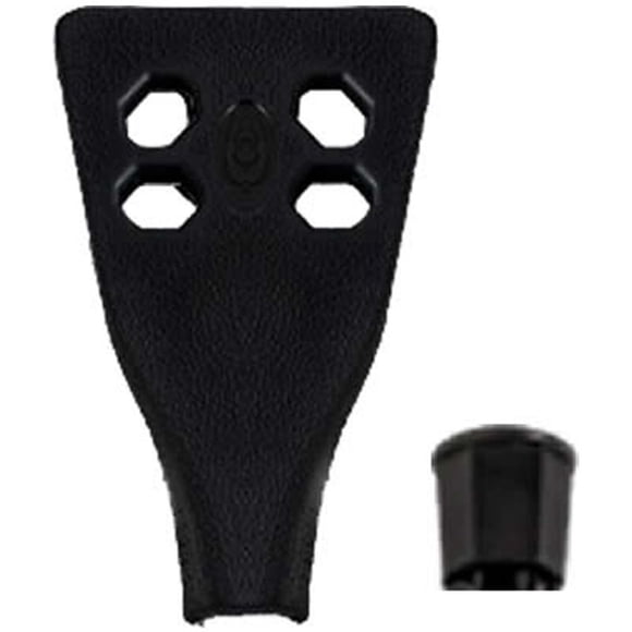 Acacia Broomball Stick Replacement Kit – Replacement Flat Head & Cap for Broomball Sticks, Durable Plastic Broomball Stick Parts