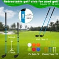 thumbnail image 2 of Palo de golf CWLAKON ajustable de 43 a 86 cm, plástico, paquete de 2, 2 of 6