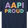 thumbnail image 3 of Instant Message - AAPI Proud - Toddler And Youth Short Sleeve Graphic T-Shirt, 3 of 6