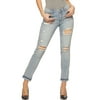 Sofia Jeans by Sofia Vergara Women's Bagi Boyfriend Jeans with Roll Cuff