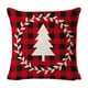 thumbnail image 2 of Linen Christmas Pillowcase 17.71x17.71in Used For Christmas Decoration Winter Holiday Decoration Pillow Cover Suitable For Home Sofas, 2 of 6