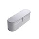thumbnail image 1 of Matsuzay Estuche de almacenamiento para secador de pelo de cuero PU, reemplazo portátil, Color sólido, elegante, bonito, gran capacidad, caja Almacenamiento y organización del hogar Plata, 1 of 6