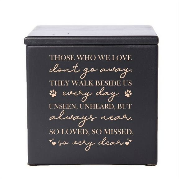 Lifesong Milestone Black Keepsake Urn_Those Who We Love