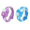 thumbnail image 2 of Bubble Sensory Bracelet Toys, Stress Relief Wristband Fidget Toys, Wearable Pop Its Funny Relief Game Soft Squeeze Toy Para Niños Y Adultos Ansiedad Autismo Jormftte 222130-2, 2 of 7