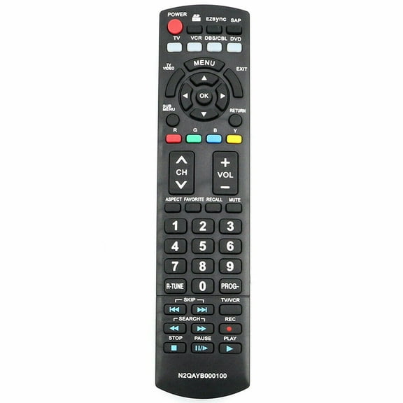 New N2QAYB000100 Replace Remote for Panasonic TV TC-26LX70 TC-32LX85 TH-42PZ700U