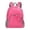 Hot Pink, variant on HJYCHN Kids Travel Backpack Lightweight Hiking Backpack Compact Daypack for Outdoor Activities Travel with Side Pockets Small Travel Backpack Grey One Size