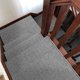 thumbnail image 5 of Escaleras 65*24*3 cm - Kit de 2 peldaños de escalera - Cinta de correr autoadhesiva - Alfombra interior antideslizante, Tira antideslizante semicircular, Marrón, Polipropileno, 5 of 5