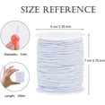 thumbnail image 2 of 100m Elastic Cord 1mm Elastic Cord Craft Cord Elastic Thread For Bracelets And Crafts, 2 of 5