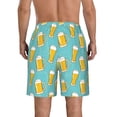 thumbnail image 3 of Naloa Beer Men's Beach Shorts, Surfing shorts, Swim trunks, Quick Dry Swim Trunks for Surfing Beach Fun - XX-Large, 3 of 9