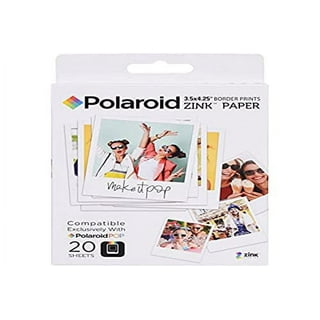 Polaroid 2x3 inch premium zink photo paper Twin Pack (20). New With Open Box