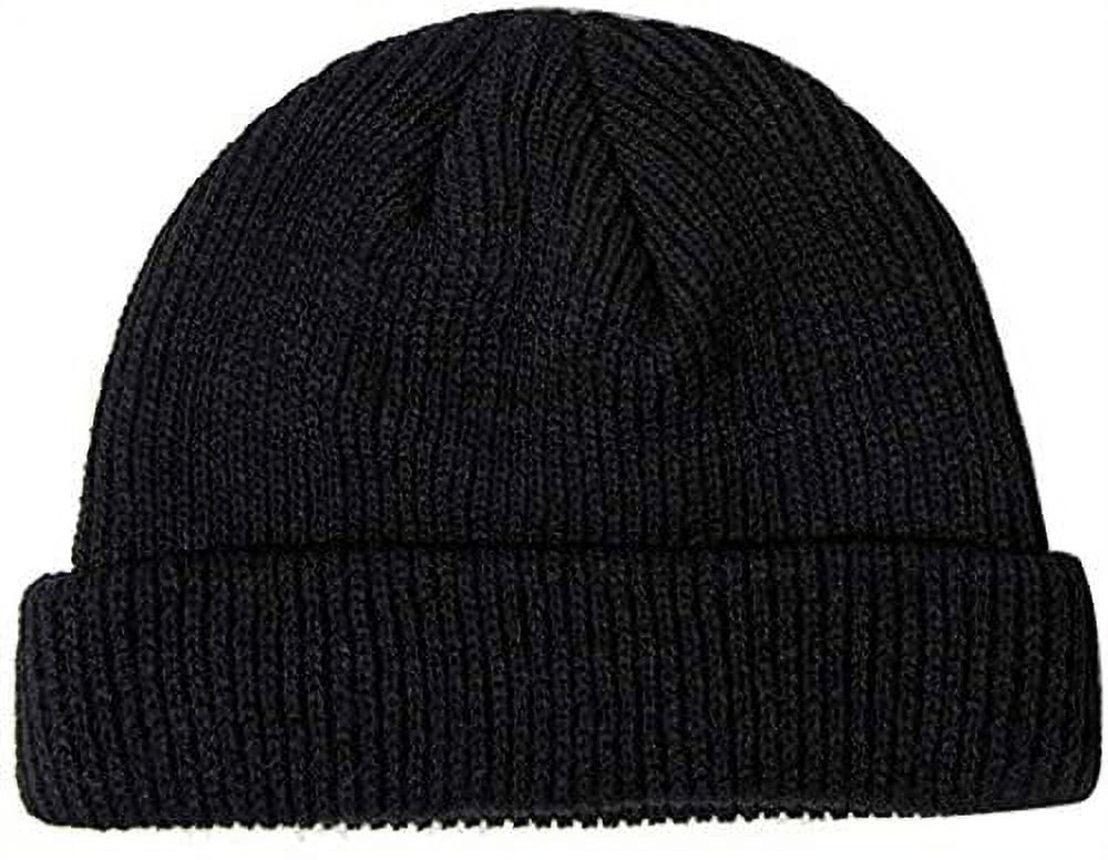 Morttic Trawler Beanie Watch Hat Roll-up Edge Skullcap