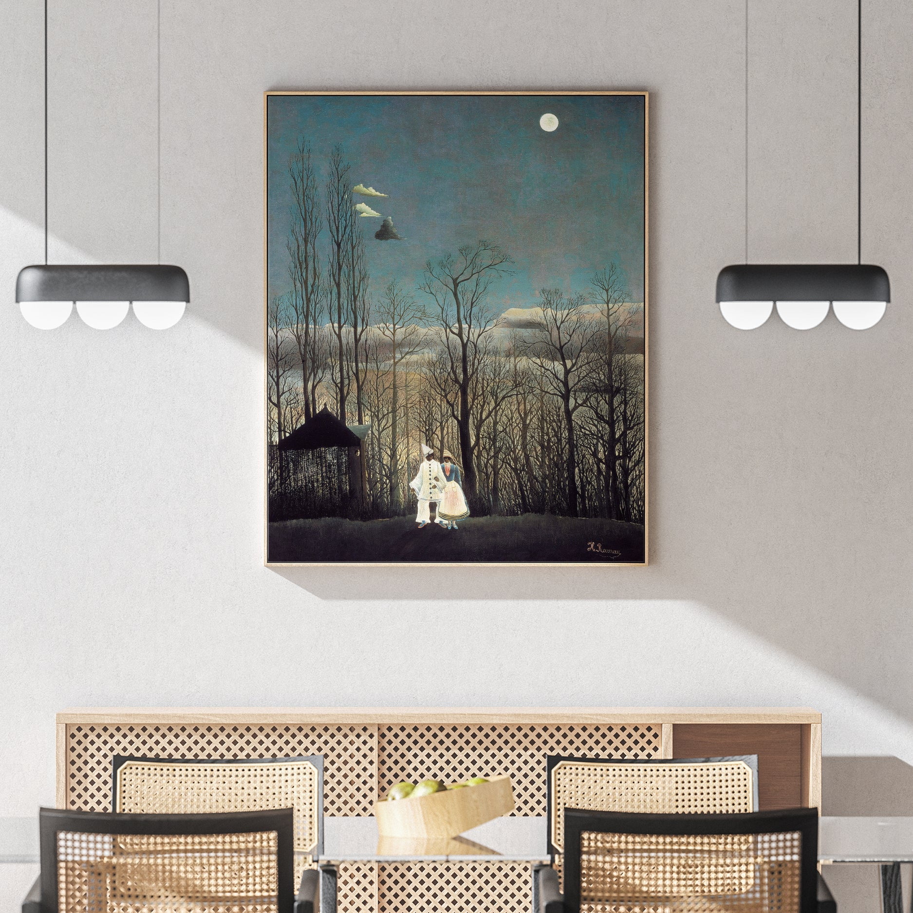 Carnival Evening - 1886 | Henri Rousseau | Premium Fine Art Print ...