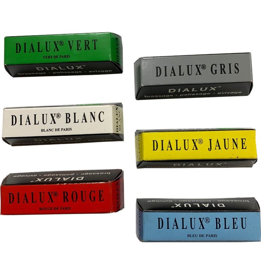 Dialux Jewelry Polishing Compound 6 BARS Jewelers Rouge Polish Jewelry