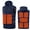 Dark Blue, variant on Odeerbi Heated Coat Vest for Men Outdoor Warm Clothing Heated For Riding Skiing Fishing Charging Via Heated Coat Black without Power Bank