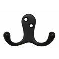thumbnail image 2 of Don-Jo Manufacturing 302-625 Bright Chrome Side by Side Double Coat Hook - Bright Chrome, 2 of 4