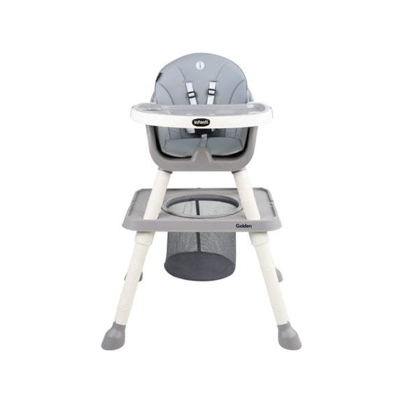 Silla alta 6 en 1 Infanti Hanna Golden Gris