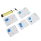 thumbnail image 3 of Juego de 5 bolsas de almacenamiento al vacío portátiles, reutilizables, para colchas, ropa, mantas y ropa de cama (bolsa de almacenamiento al vacío con bomba manual), 3 of 14