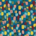thumbnail image 2 of Tre Sorelle Studios 12x12 Gold Ornate Wood Framed with Double Matting Museum Art Print Titled - Rainbow Garden Abstract, 2 of 4