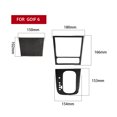 thumbnail image 4 of Yeacher Car Carbon Fiber Interior Stickers Replacement For 6 R MK6 2008-12(Style A,Left Drive), 4 of 7