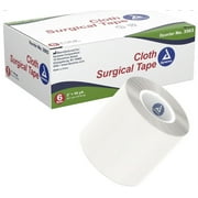 Dynarex Cloth Surgical Tape, Hypoallergenic, 2" x 10 yards, 72/cs