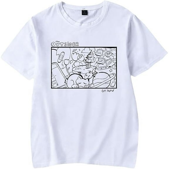 Lyn Lapid T-shirt Hip Hop Summer Casual T-shirt Round Neck Short Sleeve Men/Women New Sports Shirt