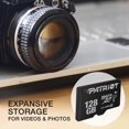 thumbnail image 2 of Patriot Série LX ROM Mémoire Flash SD 128 Go - Lot de 2, 2 of 5