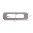 thumbnail image 4 of Tracker Boat Striker Plate Trim 120551 | 10 Gauge Aluminum 6 1/2 Inch, 4 of 4