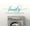 Teal, variant on Laundry Room Decals Makes Me A Basket Case Funny Quote Wall Stickers 33x11-Inch White