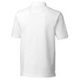 thumbnail image 3 of Men's Cutter & Buck White Salt Lake Bees Big & Tall DryTec Advantage Tri-Blend Pique Polo, 3 of 3