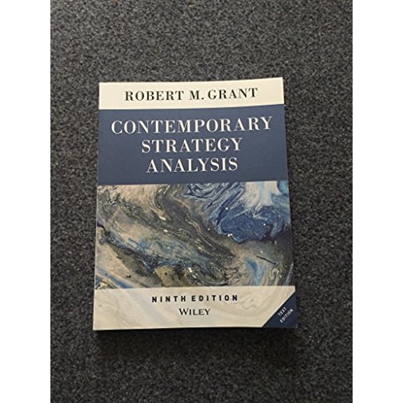 Pre-Owned Contemporary Strategy Analysis Text Only (Paperback) 1119120837 9781119120834
