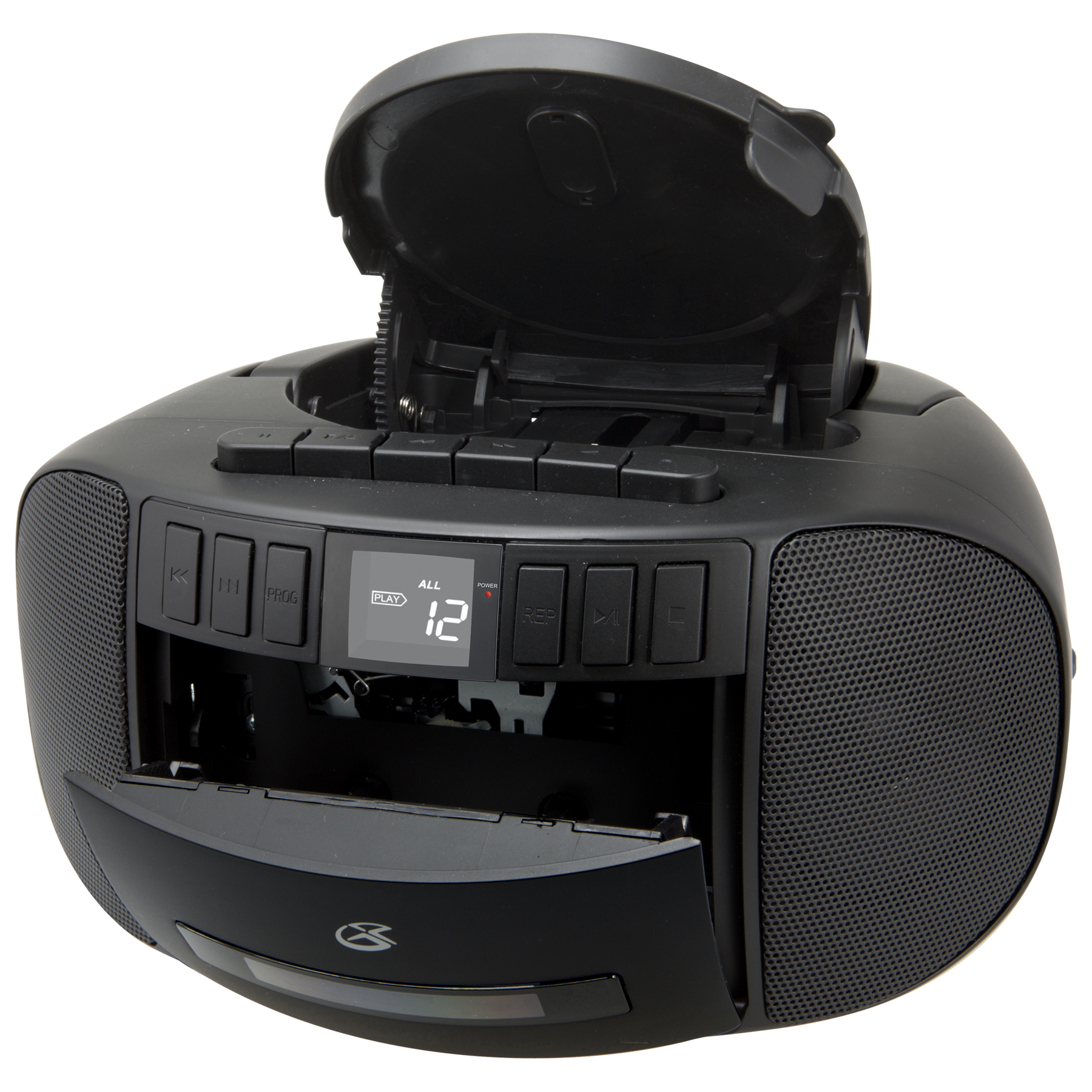 GPX Cassette/CD/Radio Boombox, Black photo 6