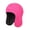 Rose Red, variant on comerut Winter Sports Hat Windproof Ear Protection Thick Warm Cold Resistant Unisex Outdoor Skiing Skating Adult Hat
