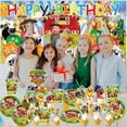 thumbnail image 4 of La Granja de zenon Birthday Cups Party Supplies Plates Fans Decorations Cake Topper Decor, 4 of 6
