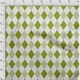 thumbnail image 4 of oneOone Silk Tabby Light Green Fabric Check Argyle Sewing Material Print Fabric By The Yard 42 Inch Wide, 4 of 5