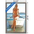 thumbnail image 3 of Sports Illustrated: Swimsuit Edition - Genevieve Morton 11 Wall Poster, 14.725" x 22.375" Framed, 3 of 5
