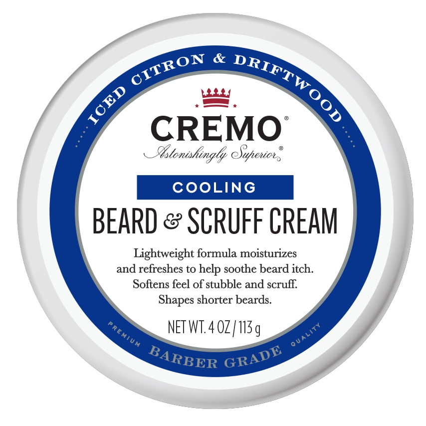 Cremo Beard & Scruff Cream Cooling 4oz