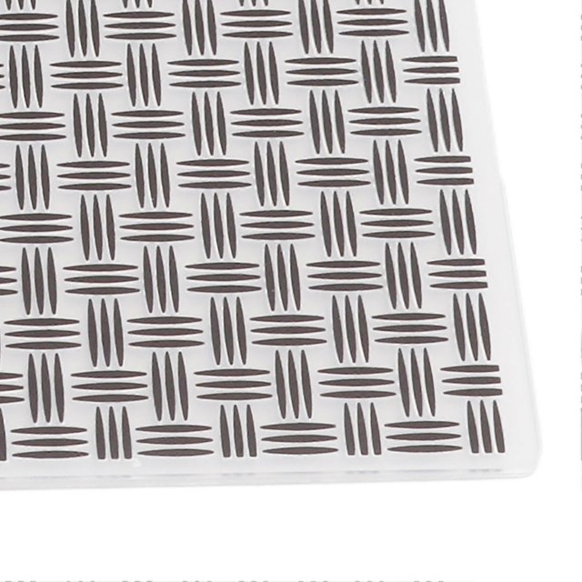 2Pcs Embossing Folders Premium Plastic Wide Application Easy Operation Embossing Template Folders for Card Envelop