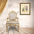 thumbnail image 3 of Randy Noble Fine Art 15x18 Gold Ornate Wood Framed with Double Matting Museum Art Print Titled - Magic Cat, 3 of 4