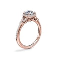 thumbnail image 3 of 1.20 Ct Round Brilliant Cut Natural Diamond Solitaire Engagement Ring for Ladies in 14K Rose Gold Size 3 (F-G/VS1) by Diamond-Capitals, 3 of 8