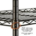 thumbnail image 4 of Honey Can Do 5-Tier Adjustable Storage Shelving Unit, 4 of 9