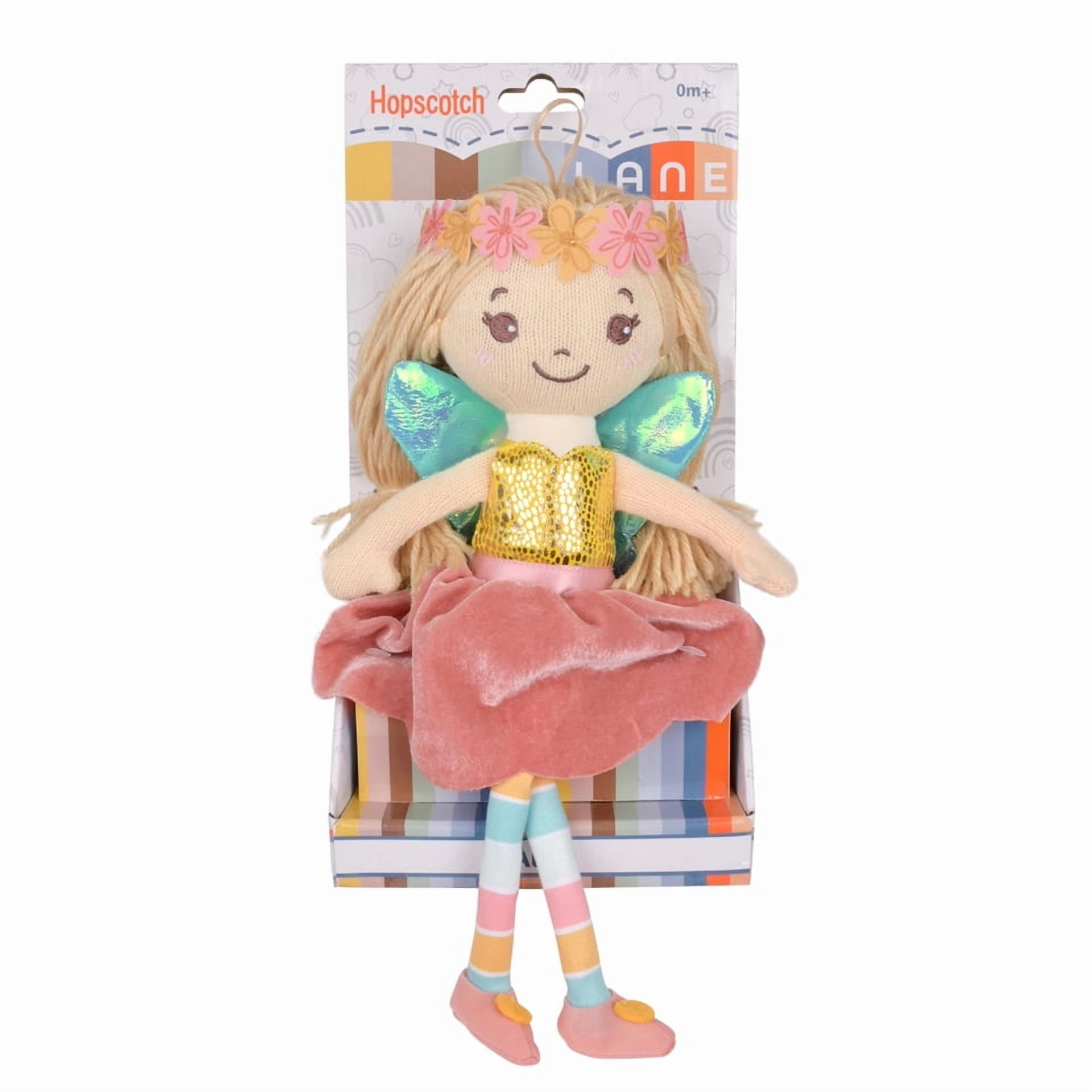 Hopscotch Lane 13-inch Soft Bodied Floppy Doll - Aura, Children Ages 0+ Months